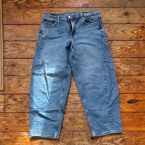 American Eagle Outfitters Relaxed Fit Blue Jeans